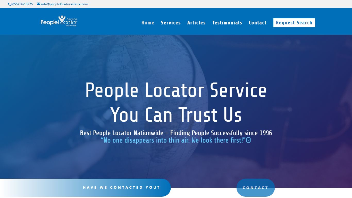 Home | People Locator Service